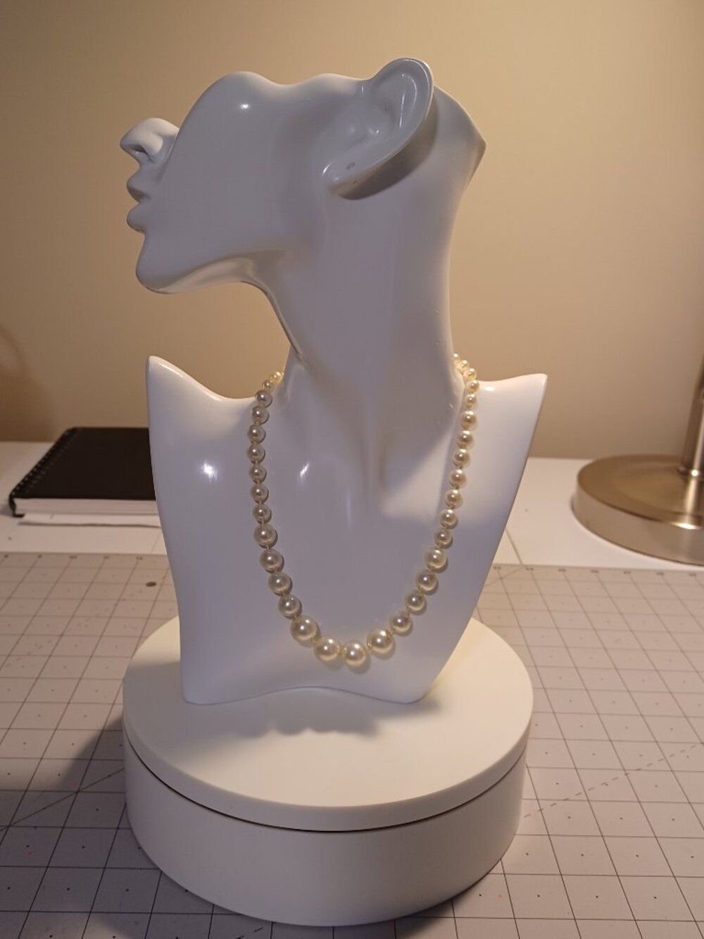 Vintage Pearls - Costume Jewelry Pearls Graduated size WildPalms 5 out of 5 star